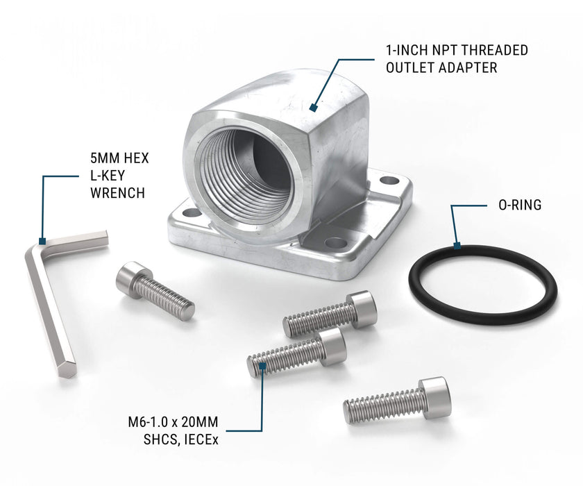 Quick-Fit 1-inch NPT Outlet Adapter Kit - Truck Part Superstore