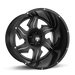 AMERICAN TRUXX AT162-2183BM-24 AT162 VORTEX BLACK/MACHINED 20X10 6-139.7 -24mm 106.1mm - Truck Part Superstore