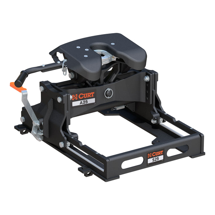 CURT 16551 CURT 16551 A25 5th Wheel Slider Hitch for Short Bed Trucks, 25,000 lbs - Truck Part Superstore