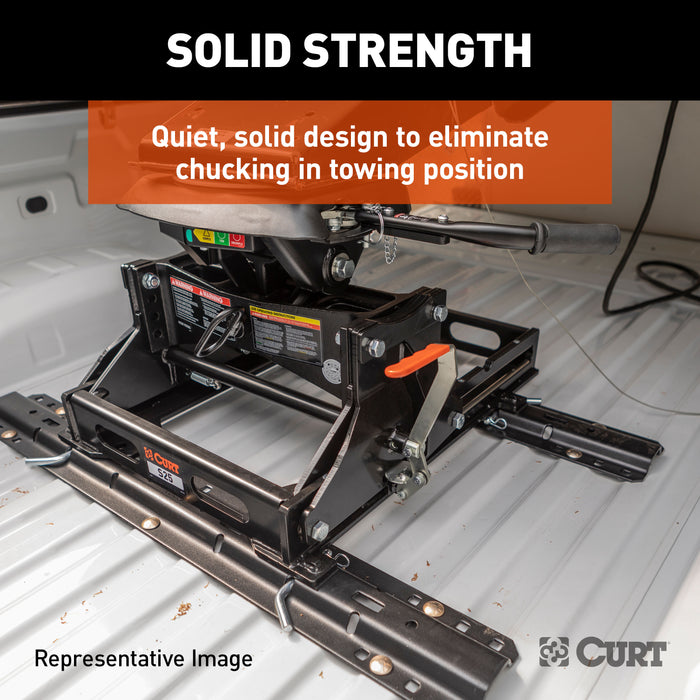 CURT 16564 S20 5th Wheel Slider, 20,000 lbs. - Truck Part Superstore