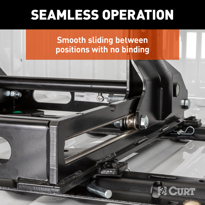 CURT 16564 S20 5th Wheel Slider, 20,000 lbs. - Truck Part Superstore