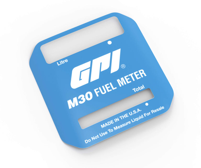 Litre Display Decal for M30 Meters - Truck Part Superstore