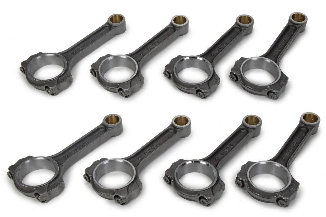 SCAT ENTERPRISES 2-ICR6125-2000-7/16 SBC 4340 Forged I-Beam Rods 6.125