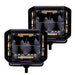 Go Rhino 750700322SCS Available in spot or flood optics, these lights emit a bright white 5700K beam. - Truck Part Superstore
