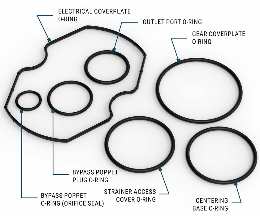 Replacement Seal Kit for V25 Fuel Transfer Pumps - Truck Part Superstore