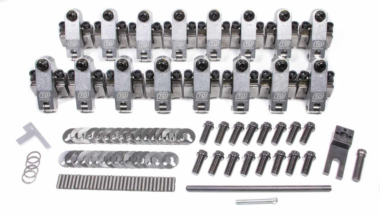 T AND D MACHINE 10010-170/170 BBC Sport Comp Shaft R/A Kit 1.70/1.70 Ratio