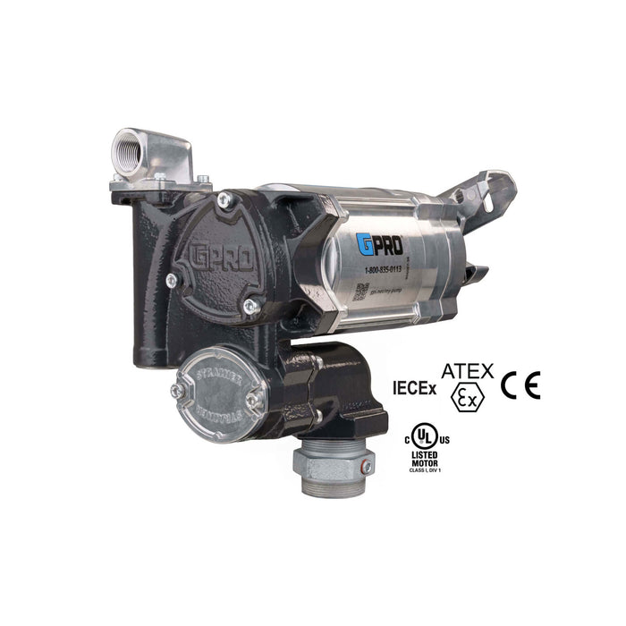 GPRO IECEx-ATEX-CE APPROVED 76 L/min 230V FUEL TRANSFER PUMP - Truck Part Superstore