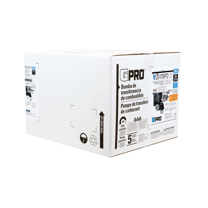 GPRO 20 GPM 115V FUEL TRANSFER PUMP for EXTREME TEMPERATURES - Truck Part Superstore