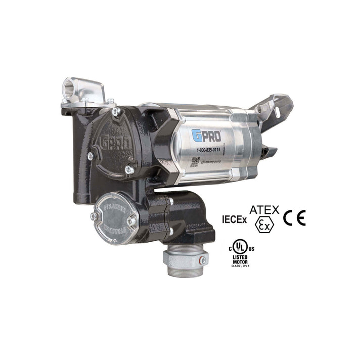 GPRO IECEx-ATEX-CE APPROVED 76 L/min 230V FUEL TRANSFER PUMP - Truck Part Superstore
