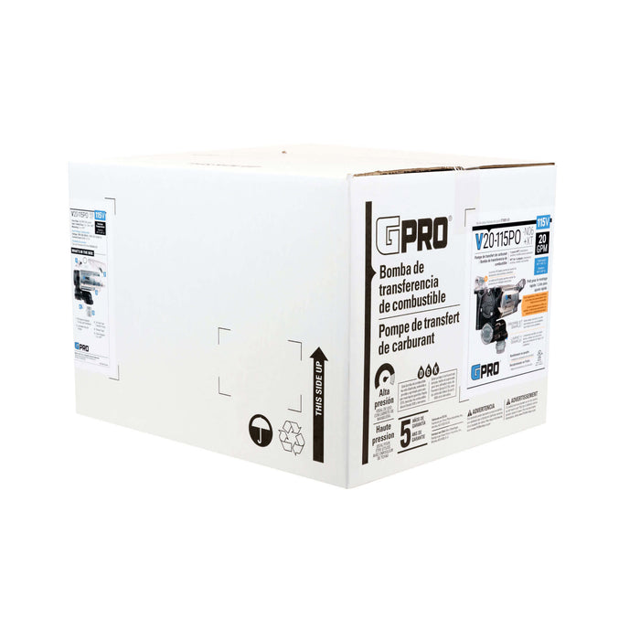 GPRO 20 GPM 115V FUEL TRANSFER PUMP for EXTREME TEMPERATURES - Truck Part Superstore