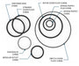Replacement Seal Kit for V20-115 and V20-230 Series Fuel Transfer Pumps - Truck Part Superstore