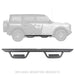 Go Rhino D224129T Dominator Xtreme D2 Side Steps with Rocker Panel Mounting Bracket Kit - Truck Part Superstore