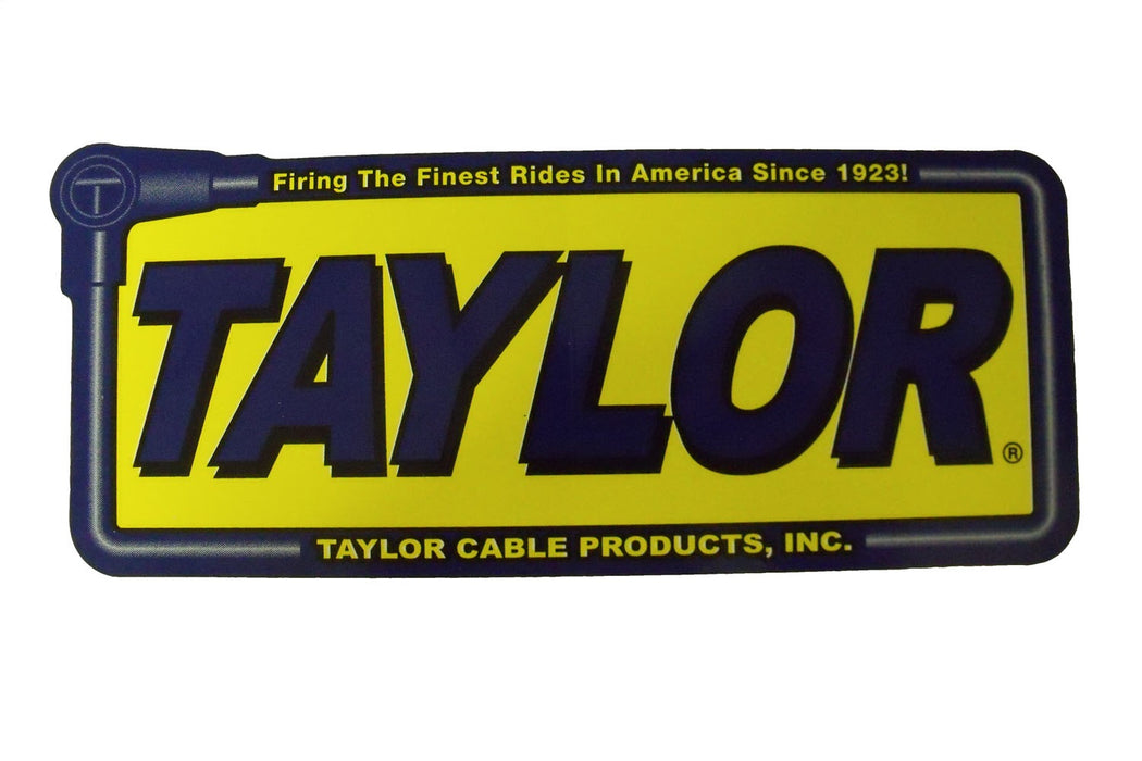 Taylor Cable 000173 Taylor Decal; 2.3125 in. x 7.75 in.; Weather Resistant Vinyl; 4 Color; Large; - Truck Part Superstore