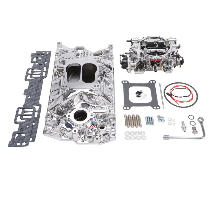 Edelbrock 20274 Engine Intake Manifold / Carburetor Kit - Truck Part Superstore