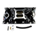 Edelbrock 7516-BP Edelbrock RPM Air-Gap Manifold for Small-Block Chevy Vortec, Black Plasma Finish - Truck Part Superstore