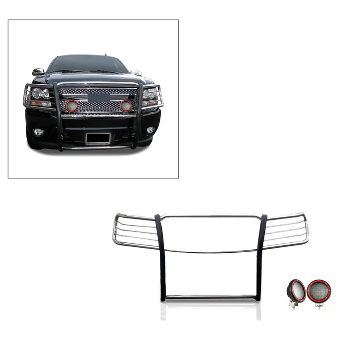 Black Horse Off Road 17A037400MSS-PLFR Stainless Steel Stainless Steel Modular - Truck Part Superstore