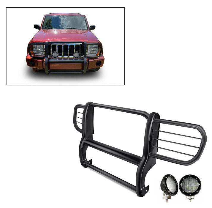 Black Horse Off Road 17A081000MA-PLFB Black Steel Modular - Truck Part Superstore