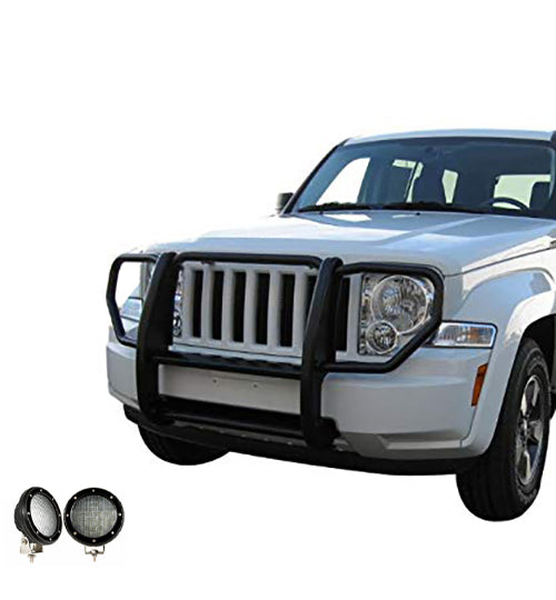Black Horse Off Road 17A086400A-PLFB Black Steel 1-Piece - Truck Part Superstore