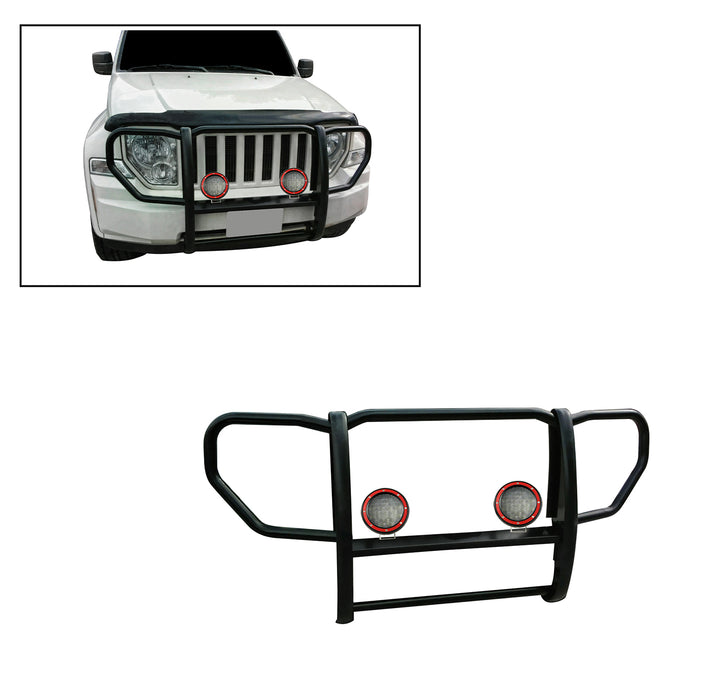 Black Horse Off Road 17A086400A-PLFR Black Steel 1-Piece - Truck Part Superstore