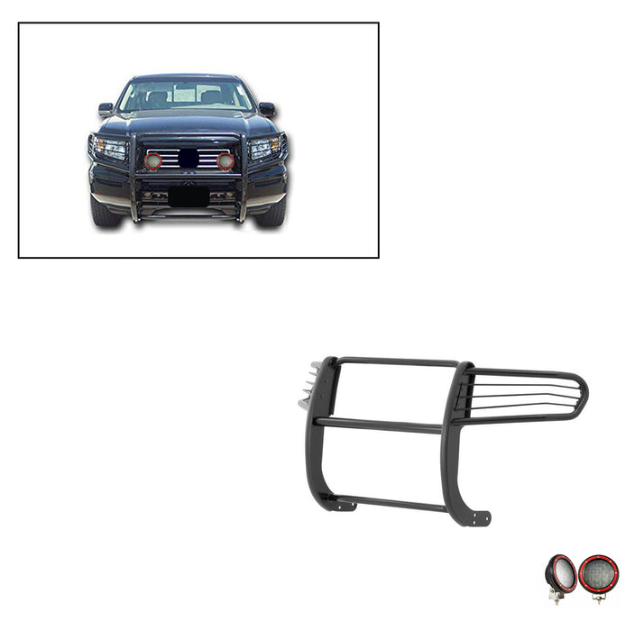 Black Horse Off Road 17A152500A1MA-PLFR Black Steel Modular - Truck Part Superstore