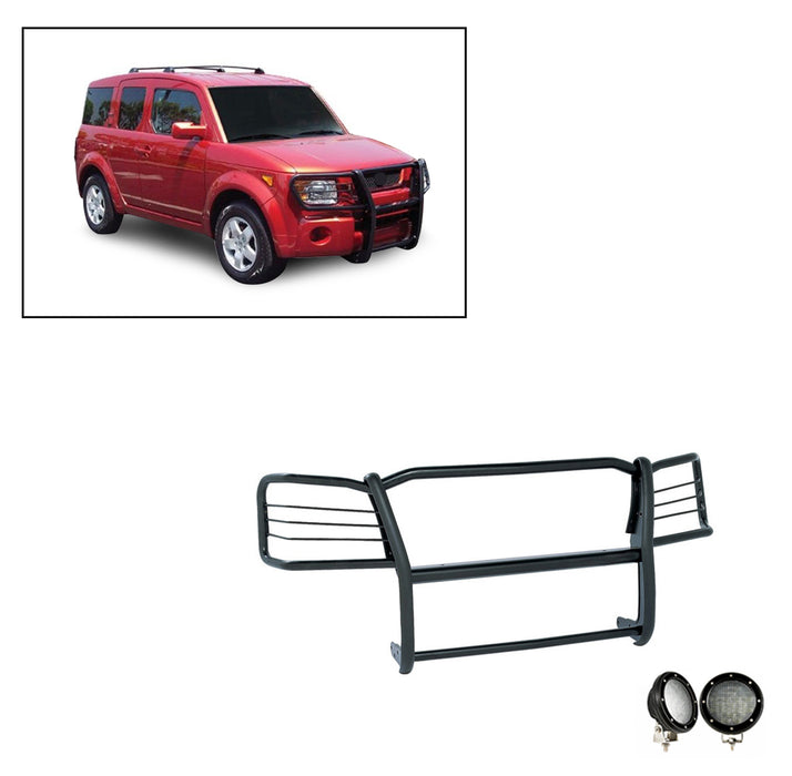 Black Horse Off Road 17A155900MA-PLFB Black Steel Modular - Truck Part Superstore