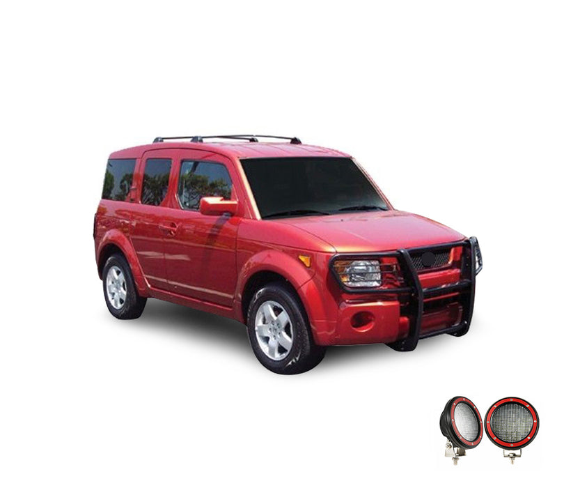 Black Horse Off Road 17A155900MA-PLFR Black Steel Modular - Truck Part Superstore