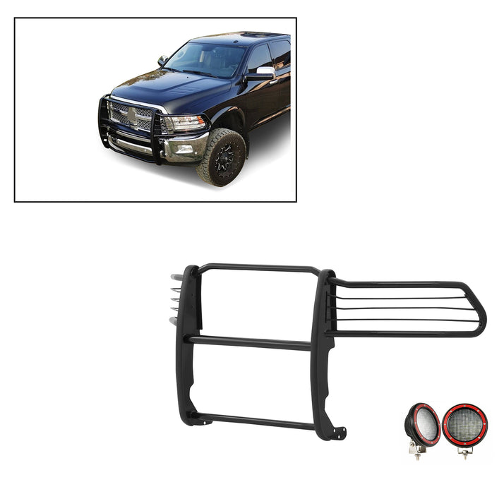 Black Horse Off Road 17DR01MA-PLFR Black Steel Modular - Truck Part Superstore