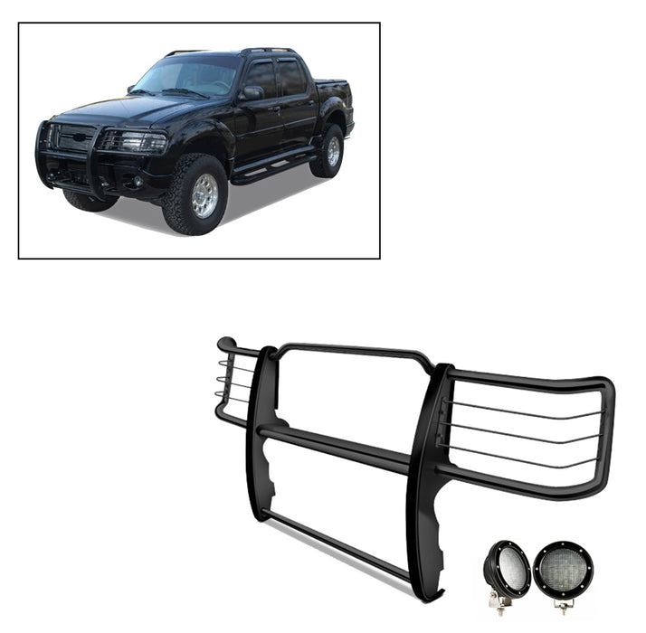Black Horse Off Road 17F80218MA-PLFB Black Steel Modular - Truck Part Superstore