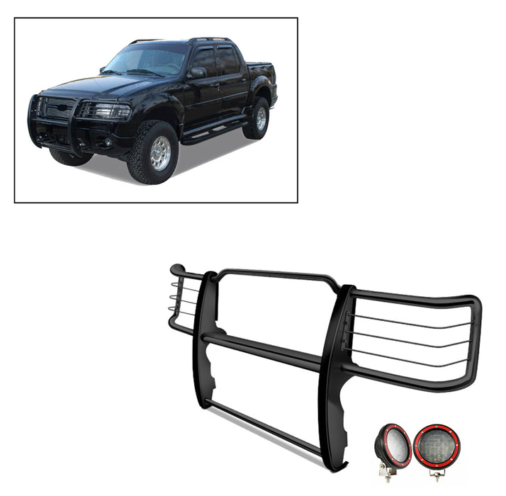 Black Horse Off Road 17F80218MA-PLFR Black Steel Modular - Truck Part Superstore