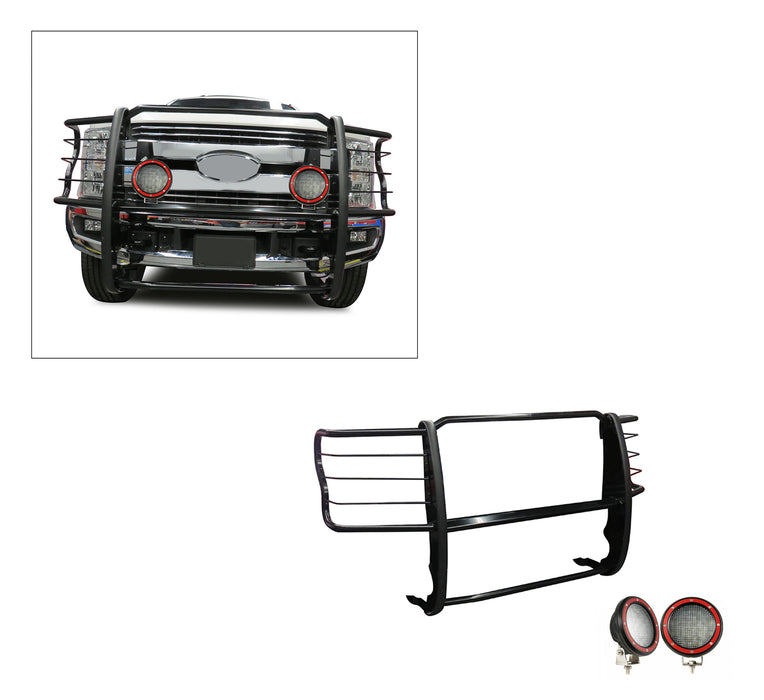 Black Horse Off Road 17FB28MA-PLFR Black Steel Modular - Truck Part Superstore
