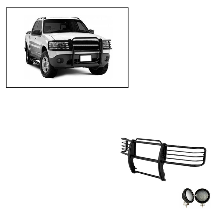 Black Horse Off Road 17FJ24MA-PLFB Black Steel Modular - Truck Part Superstore