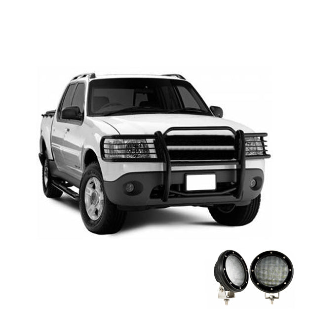 Black Horse Off Road 17FJ24MA-PLFB Black Steel Modular - Truck Part Superstore