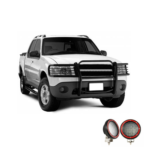 Black Horse Off Road 17FJ24MA-PLFR Black Steel Modular - Truck Part Superstore