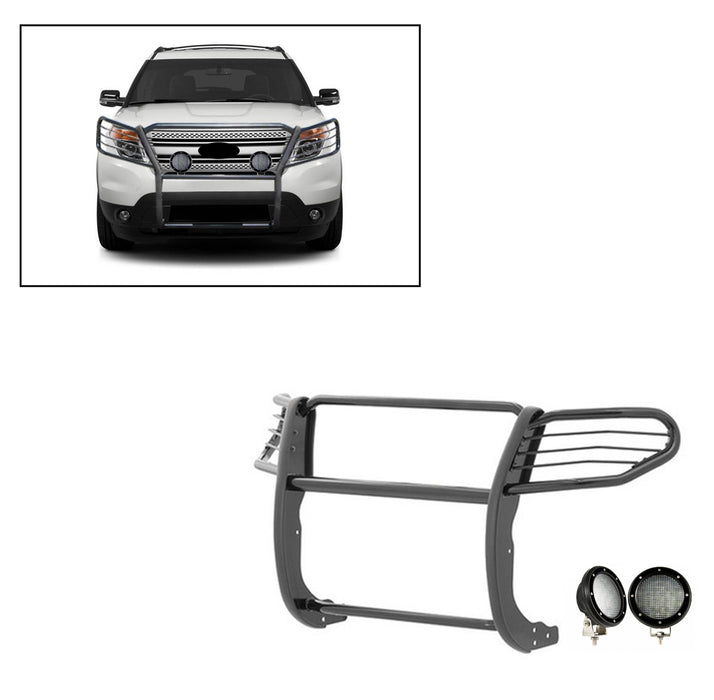 Black Horse Off Road 17FJ28MA-PLFB Black Steel Modular - Truck Part Superstore