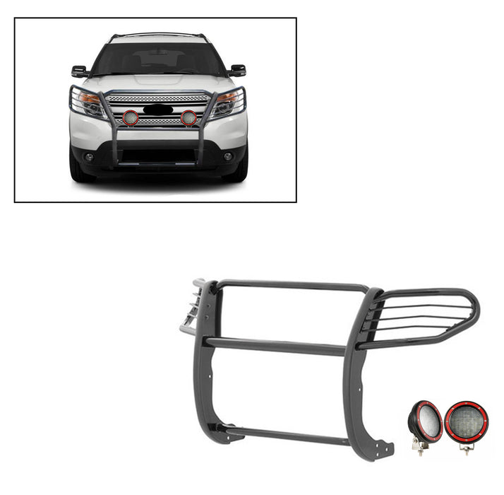 Black Horse Off Road 17FJ28MA-PLFR Black Steel Modular - Truck Part Superstore