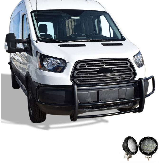 Black Horse Off Road 17FOTRMA-PLFB Spartan Grille Guard Kit - Truck Part Superstore