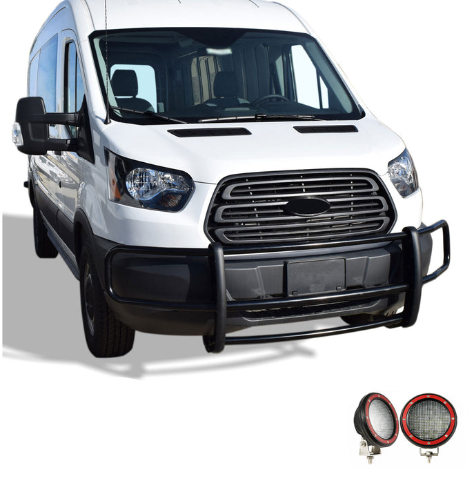 Black Horse Off Road 17FOTRMA-PLFR Spartan Grille Guard Kit - Truck Part Superstore