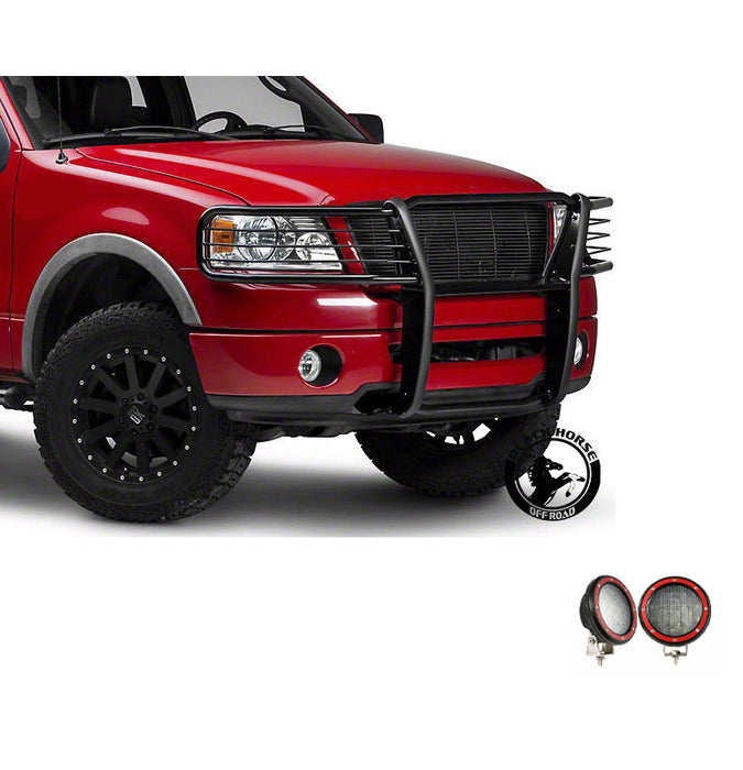 Black Horse Off Road 17FP28MA-PLFR Black Steel Modular - Truck Part Superstore