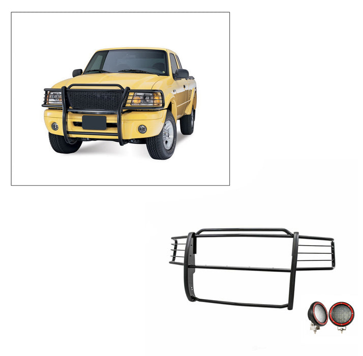 Black Horse Off Road 17FR20MA-PLFR Black Steel Modular - Truck Part Superstore