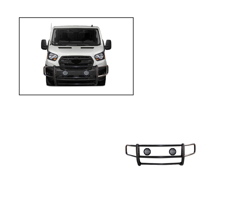 Black Horse Off Road 17FT20MA-PLFB Spartan Grille Guard Kit - Truck Part Superstore
