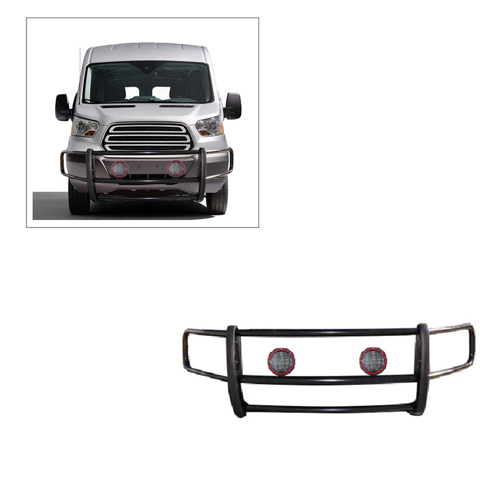 Black Horse Off Road 17FT20MA-PLFR Spartan Grille Guard Kit - Truck Part Superstore