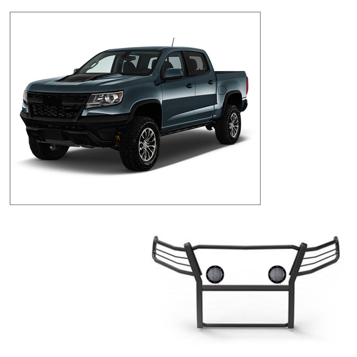 Black Horse Off Road 17GC15MA-PLFB Black Steel Modular - Truck Part Superstore