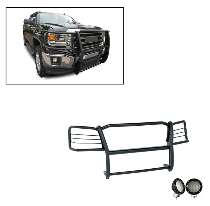 Black Horse Off Road 17GS12MA-PLFB Black Steel Modular - Truck Part Superstore