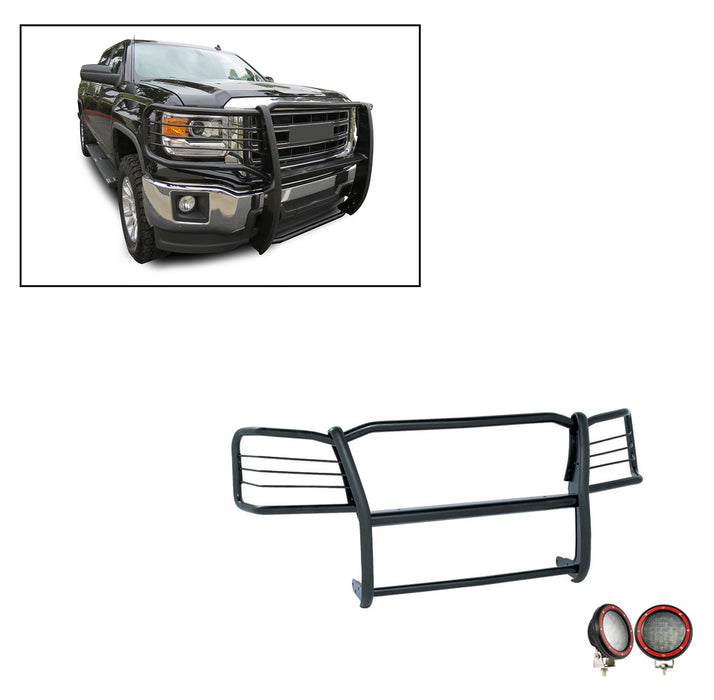 Black Horse Off Road 17GS12MA-PLFR Black Steel Modular - Truck Part Superstore