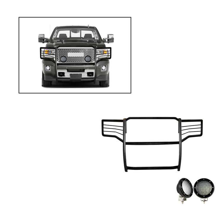 Black Horse Off Road 17GS14MA-PLFB Black Steel Modular - Truck Part Superstore