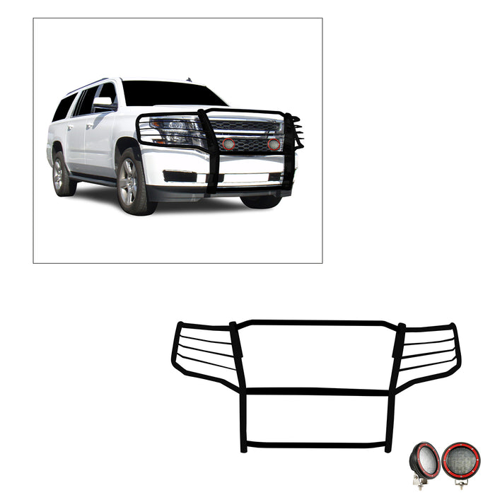 Black Horse Off Road 17GT20MA-PLFR Black Steel Modular - Truck Part Superstore