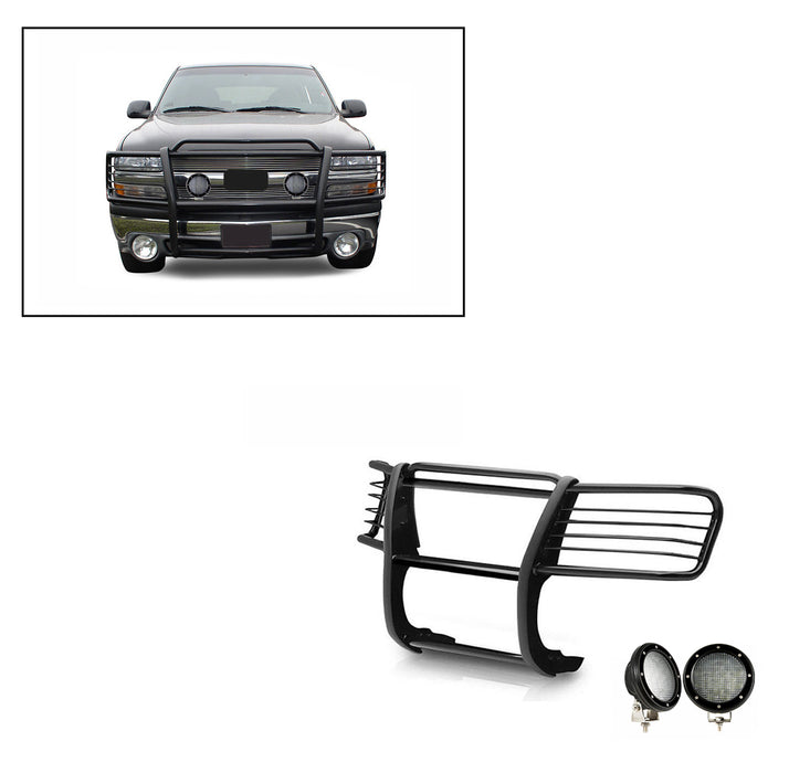 Black Horse Off Road 17GT23MA-PLFB Black Steel Modular - Truck Part Superstore