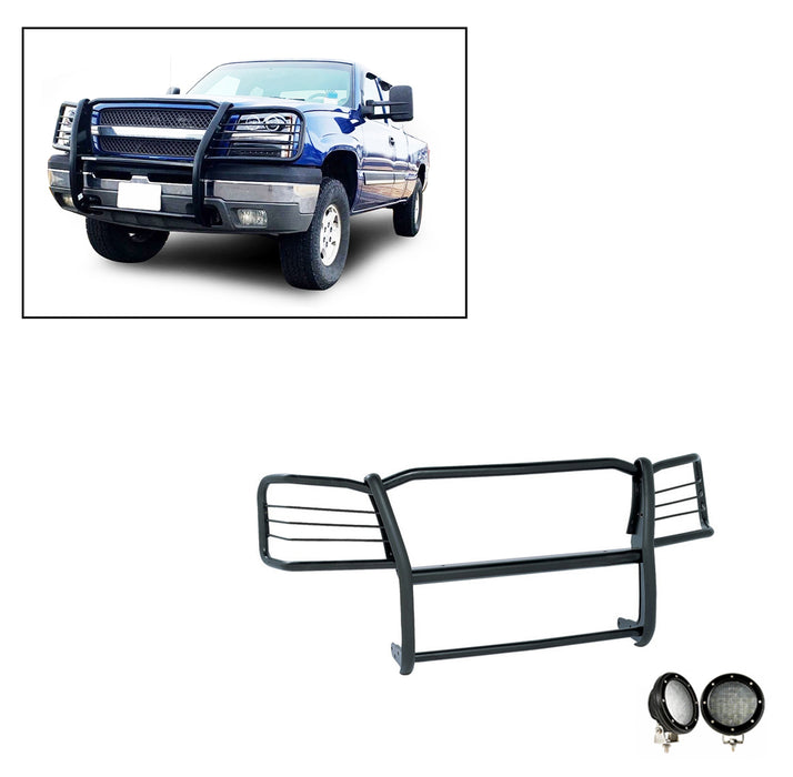 Black Horse Off Road 17GT25MA-PLFB Black Steel Modular - Truck Part Superstore