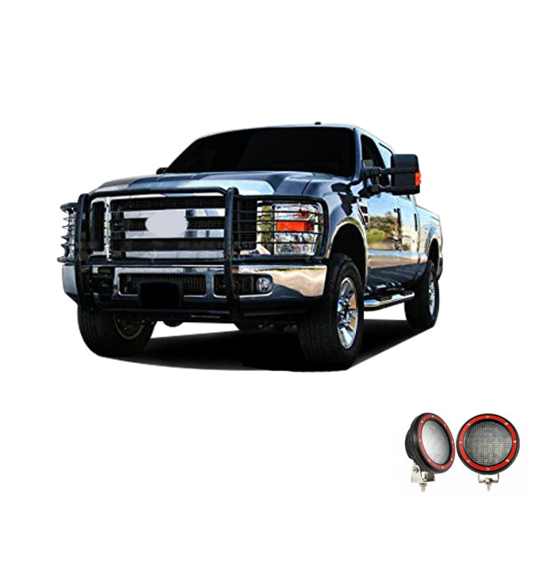 Black Horse Off Road 17GT26MA-PLFR Black Steel Modular - Truck Part Superstore
