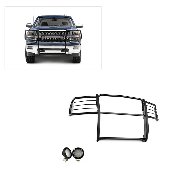 Black Horse Off Road 17GT27MA-PLFB Black Steel Modular - Truck Part Superstore